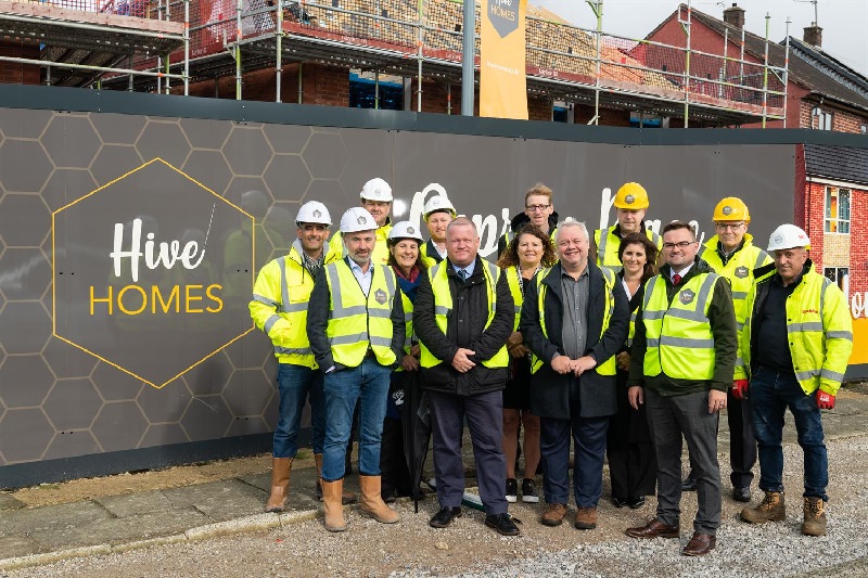 Hive Homes in Middleton - breaking ground ceremony