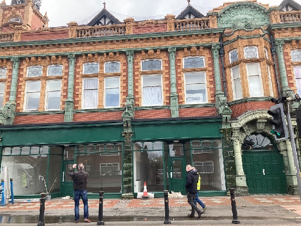 Beswick Co-op building in Northmoor