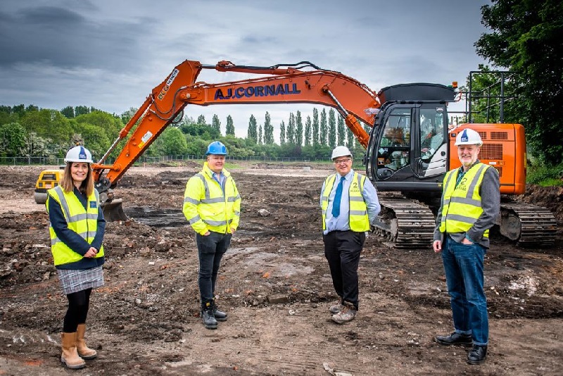 Ground Breaking at Cranford Development in Heaton Mersey