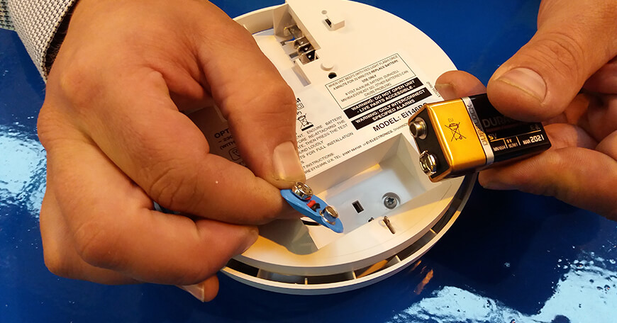 Image showing battery being replaced