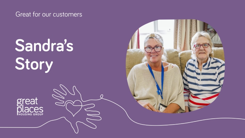 Great for our customers Sandra's Story